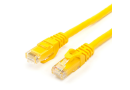 Патч-корд Cat.6, UTP, RJ45, 2.0 м, мідь, жовтий, Atcom - зображення 1