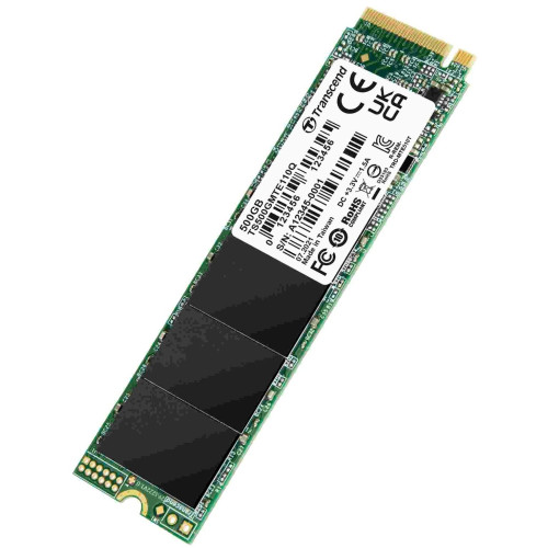 Накопичувач SSD NVMe M.2 500GB Transcend MTE110Q (TS500GMTE110Q) - зображення 2