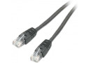 Патч-корд Cat.6, UTP, RJ45, 5.0 м, CCA, чорний, Cablexpert - зображення 1