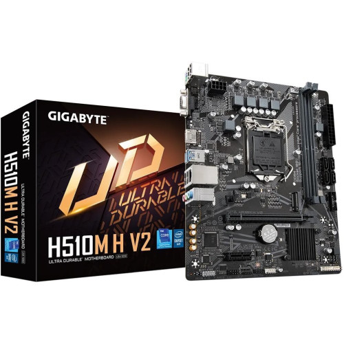 Мат. плата 1200 Gigabyte H510M H V2 - зображення 1