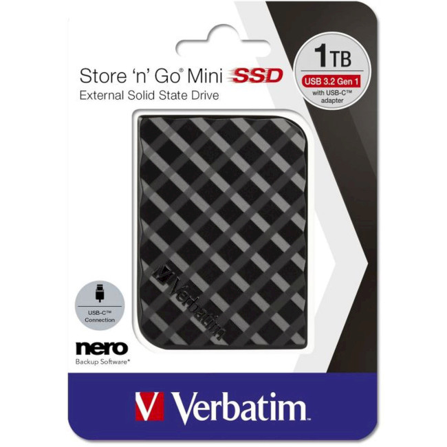 Зовнішній накопичувач SSD 1TB Verbatim Store 'n' Go Mini (53237) - зображення 5