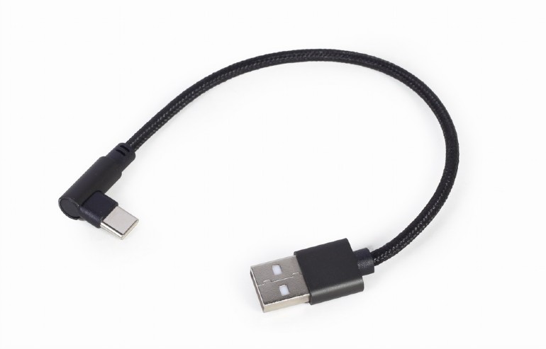 Кабель USB2  АM-Type C, 0.2 м, Cablexpert - зображення 2