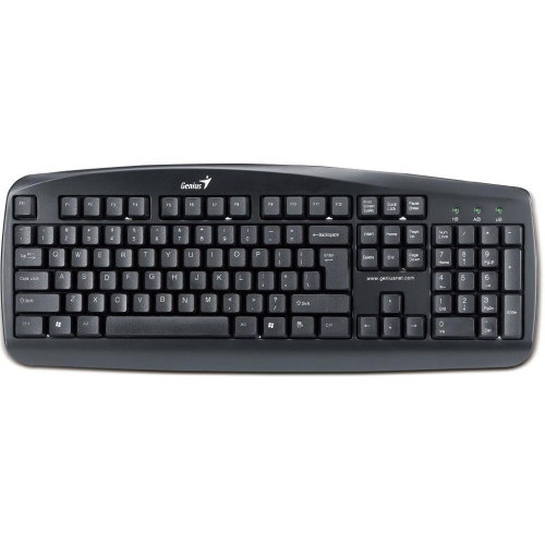 Клавіатура Genius KB-110 PS\/2  Black - зображення 3