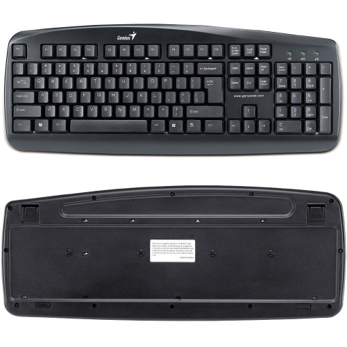 Клавіатура Genius KB-110 PS\/2  Black - зображення 4