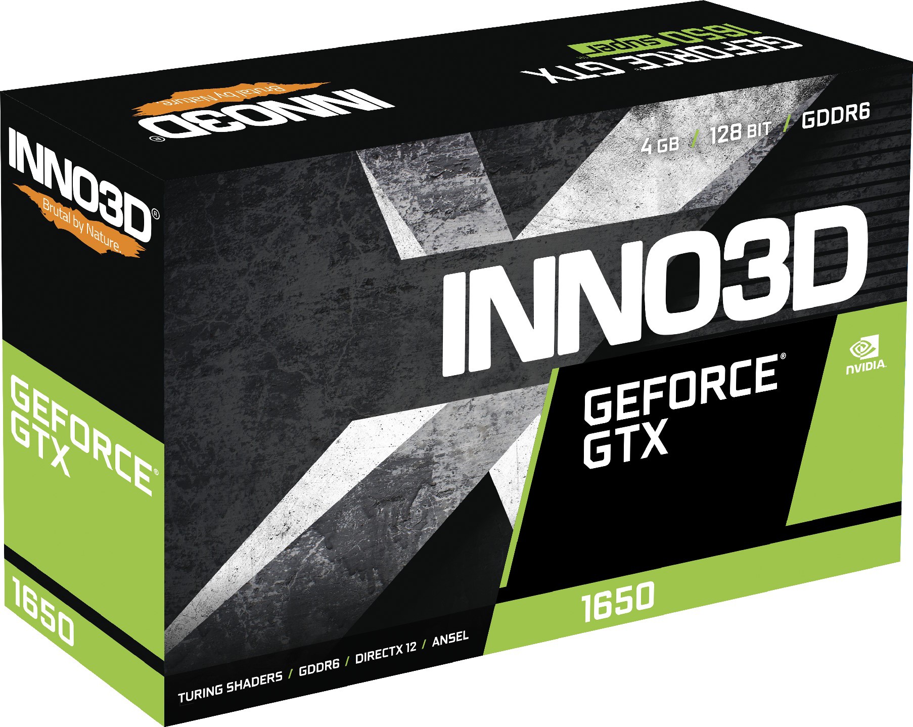 Відеокарта GeForce GTX1650 4 Gb GDDR6 INNO3D TWIN X2 OC V3 (N16502-04D6X-171330N) - зображення 3