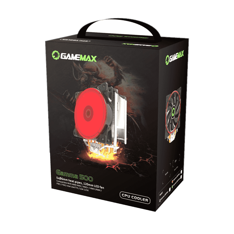 Вентилятор GAMEMAX GAMMA 500 Green - зображення 7