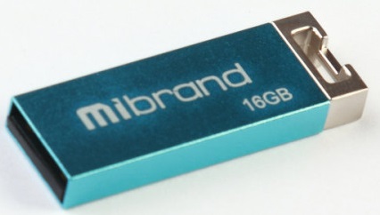 Флеш пам'ять USB 16Gb Mibrand Chameleon Blue USB 2.0 - зображення 2