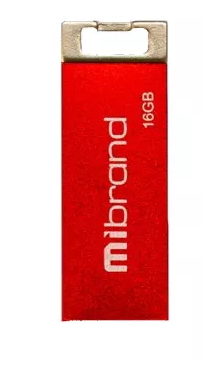 Флеш пам'ять USB 16Gb Mibrand Chameleon Red USB 2.0 - зображення 2