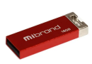 Флеш пам'ять USB 16Gb Mibrand Chameleon Red USB 2.0 - зображення 1