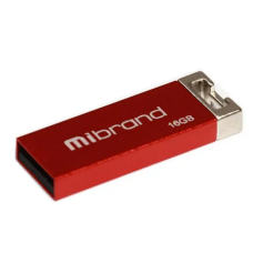 Флеш пам'ять USB 16Gb Mibrand Chameleon Red USB 2.0 - зображення 1