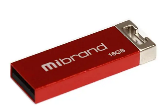 Флеш пам'ять USB 16Gb Mibrand Chameleon Red USB 2.0 - зображення 1