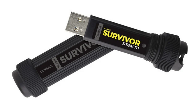 Флеш пам'ять USB 128Gb Corsair Survivor Stealth USB3.0 - зображення 1