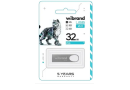 Флеш пам'ять USB 32 Gb Wibrand Irbis Silver USB 2.0 - зображення 2