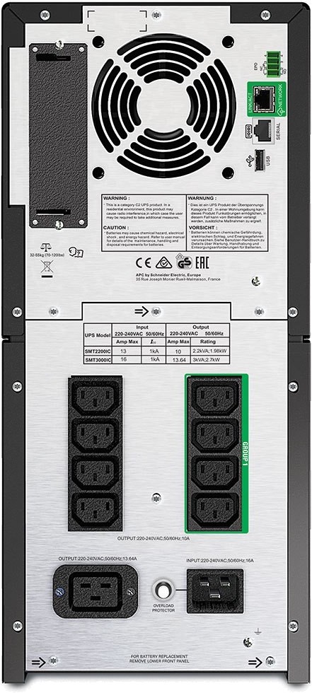 ББЖ APC Smart-UPS 3000VA, LCD, Smart Slot, SmartConnect (SMT3000IC) - зображення 2