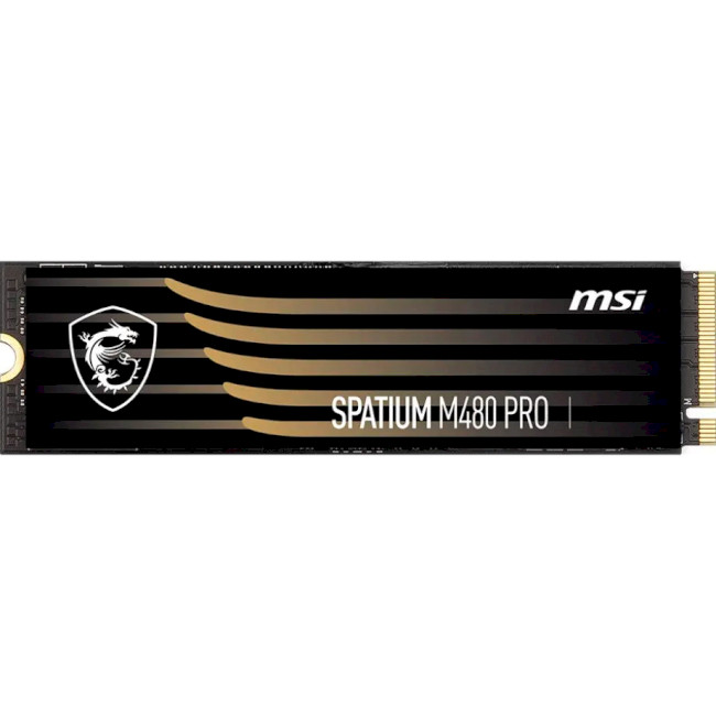 Накопичувач SSD NVMe M.2 1000GB MSI SPATIUM M480 Pro (S78-440L1G0-P83) - зображення 1