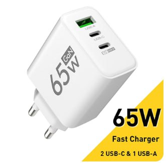 Зарядний пристрій GaN Fast Charging 65W - зображення 1