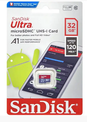 MicroSDHC 32 Gb SanDisk Ultra class 10 UHS-I - зображення 3