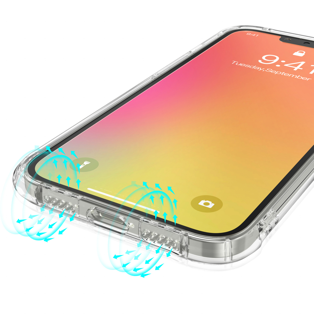 Чохол силіконовий BeCover Anti-Shock для Apple iPhone 13 Clear - зображення 4