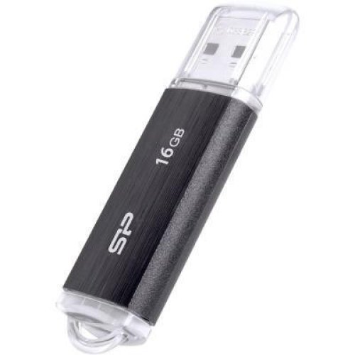 Флеш пам'ять USB 16Gb Silicon Power Ultima U02 Black USB2.0 - зображення 2