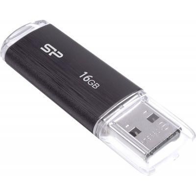 Флеш пам'ять USB 16Gb Silicon Power Ultima U02 Black USB2.0 - зображення 3