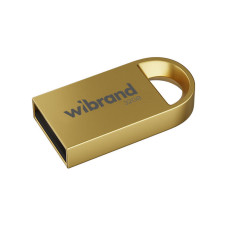 Флеш пам'ять USB 32 Gb Wibrand lynx Gold USB2.0, метал - зображення 1