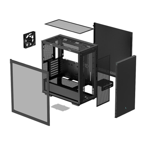 Корпус Deepcool CH510 Black, без БЖ - зображення 1