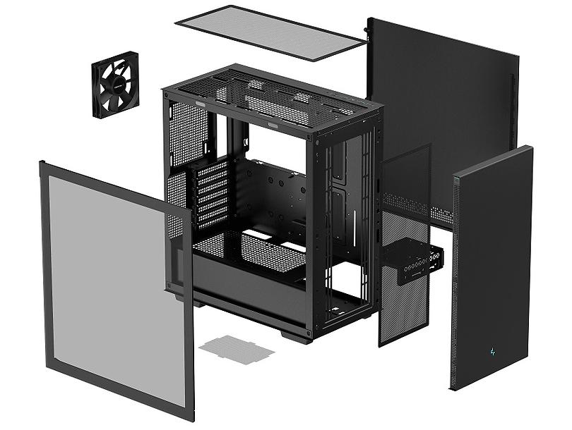 Корпус Deepcool CH510 Black, без БЖ - зображення 1