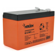 Акумуляторна батарея Merlion GL1270F2 AGM GEL 12V  7.0Ah гелева