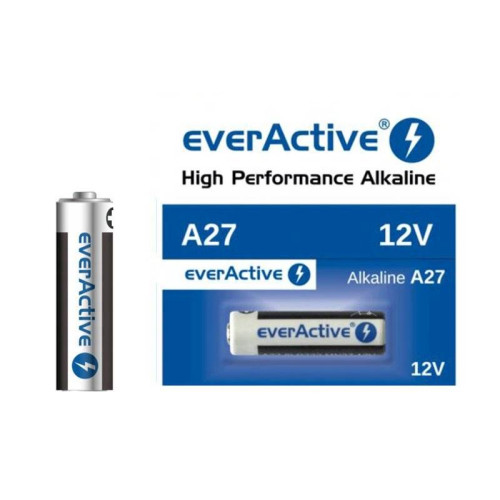 Батарейка A27 EverActive Alkaline A27 L828, 12V - зображення 1