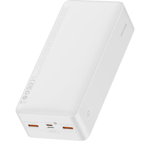 Батарея POWER BANK Baseus Bipow Display 30000mAh 20W White - зображення 3