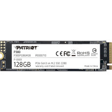 Накопичувач SSD NVMe M.2 128GB Patriot P300 (P300P128GM28) - зображення 1