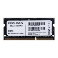 Пам'ять DDR3-1600 4 Gb Prologix SoDIMM - зображення 1