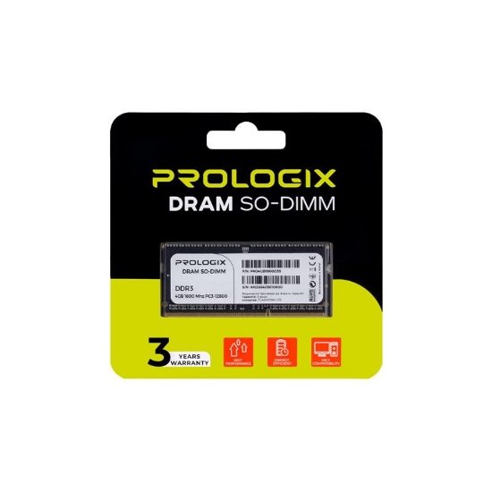 Пам'ять DDR3-1600 4 Gb Prologix SoDIMM - зображення 4