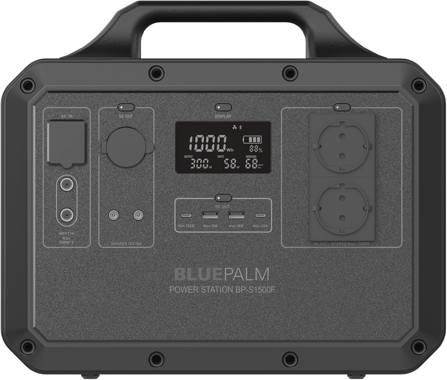 Зарядна станція BLUEPALM Power Station BP-S1500F - зображення 1