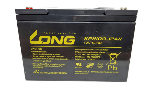 Акумуляторна батарея Kung Long 12V 100Ah AGM (KPH100-12AN) - зображення 2