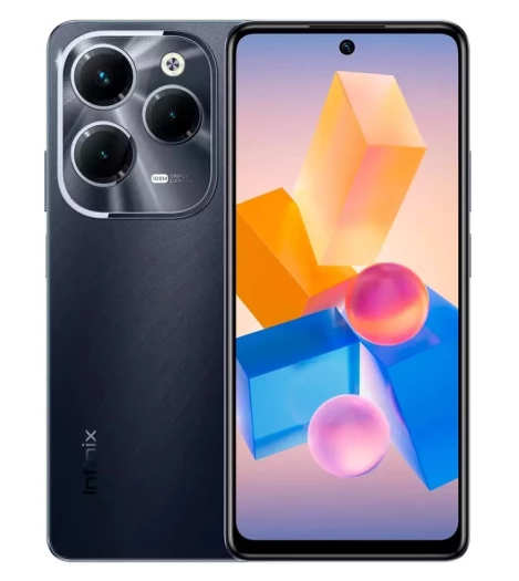 Смартфон Infinix Hot 40 Pro 8\/256Gb NFC Black - зображення 1