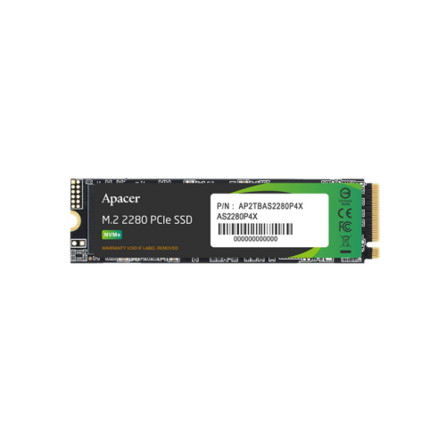 Накопичувач SSD NVMe M.2 256GB Apacer AS2280P4X (AP256GAS2280P4X-1) - зображення 1