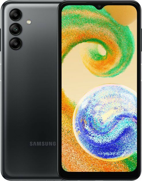 Смартфон SAMSUNG Galaxy A04s 3\/32 Black (SM-A047FZKU) - зображення 1