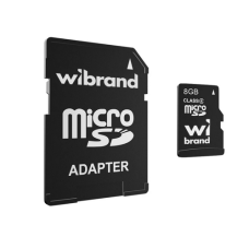 MicroSD 8 Gb Wibrand class 4 - зображення 1