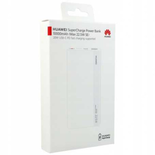 Батарея POWER BANK Huawei SuperCharge 10000mAh 22.5W, White - зображення 3