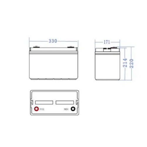 Акумуляторна батарея Green Cell AGM VRLA 12V 100Ah (AGM30) - зображення 4