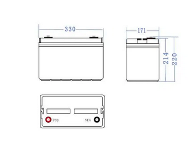 Акумуляторна батарея Green Cell AGM VRLA 12V 100Ah (AGM30) - зображення 4