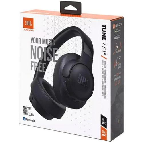 Безпровідні Bluetooth навушники JBL TUNE 770NC Black - зображення 6