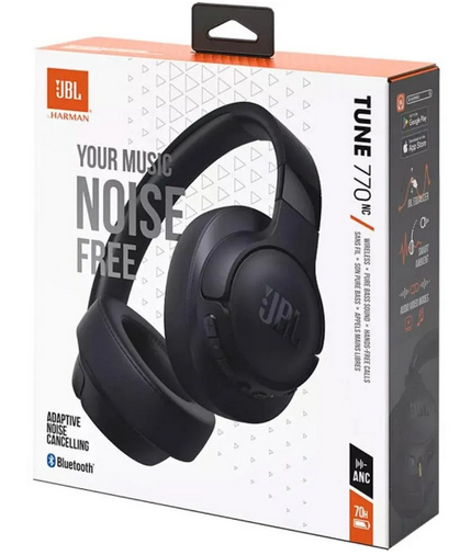 Безпровідні Bluetooth навушники JBL TUNE 770NC Black - зображення 6