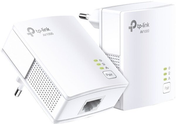 Мережевий адаптер PowerLine TP-Link Gigabit Powerline Starter Kit TL-PA7017KIT - зображення 1