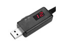 Конвертор USB DC 5V to 9V-12V, роз'єм 5.5 мм + адаптер 3.5 мм, Dynamode - зображення 2