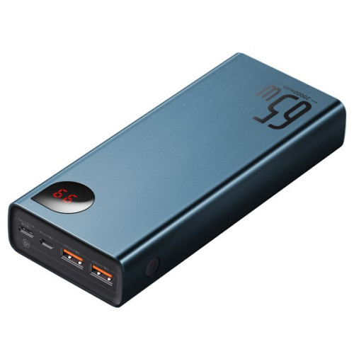 Батарея POWER BANK Baseus Adaman Metal 20000mAh 65W - зображення 3