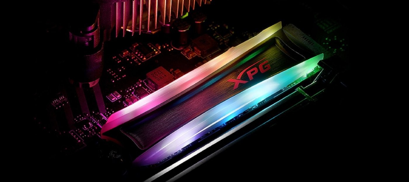 Накопичувач SSD NVMe M.2 512GB A-DATA XPG SPECTRIX S40G RGB (AS40G-512GT-C) - зображення 4