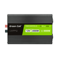 Інвертор Green Cell  PowerInverter LCD 12V 2000W/4000W (INVGC12P2000LCD)