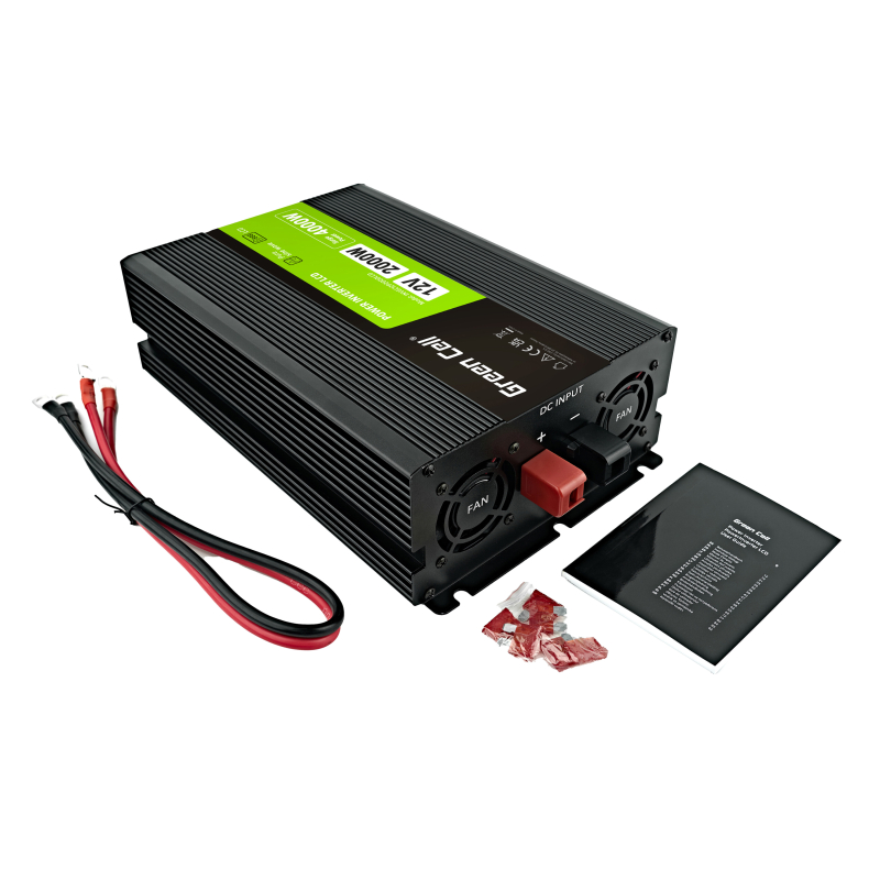 Інвертор Green Cell  PowerInverter LCD 12V 2000W\/4000W (INVGC12P2000LCD) - зображення 3